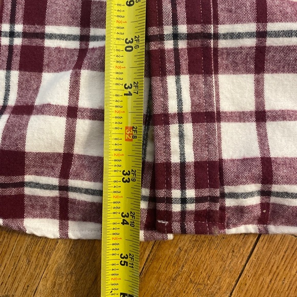 Eddie Bauer Heavy Flannel Shirt Men's Long Sleeve XL Tall Button Up Plaid - Picture 10 of 10